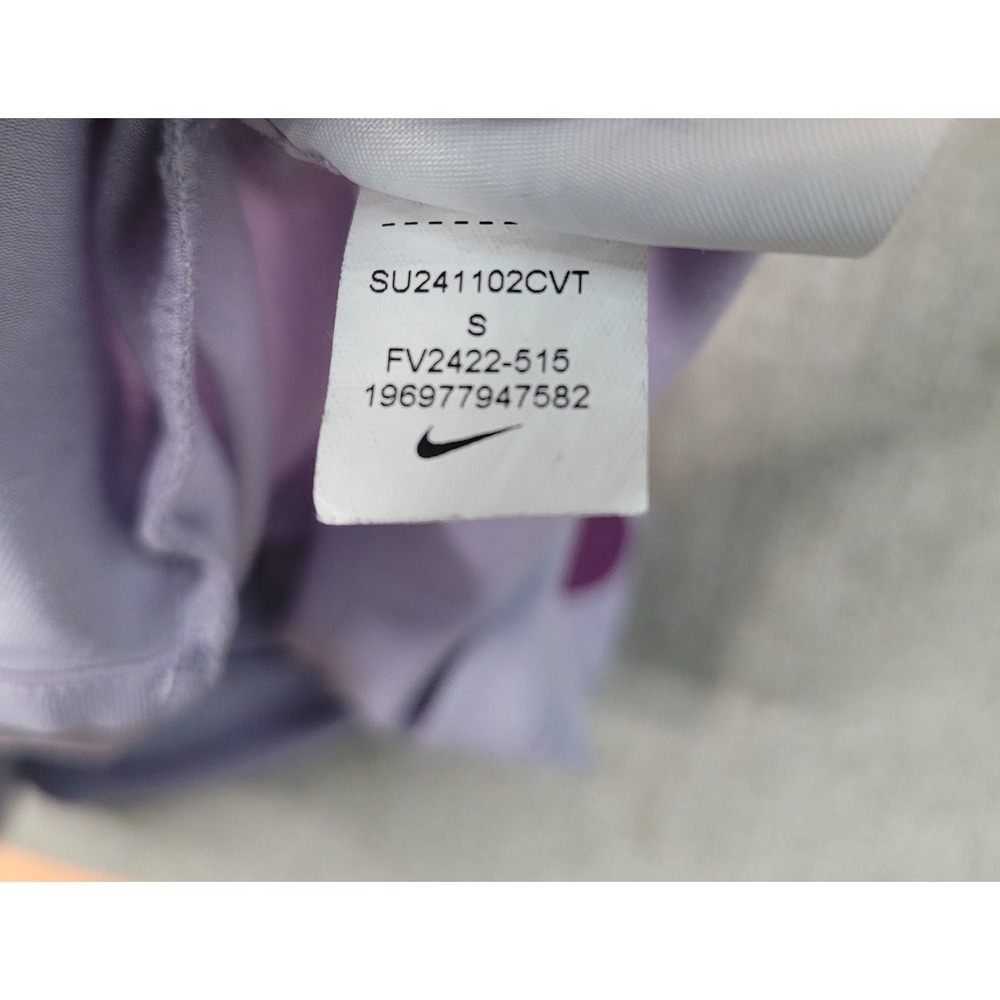 Nike Pro Tank Top Womens S Purple Cropped Sleeveless Athletic FV2422-515 - Picture 5 of 7